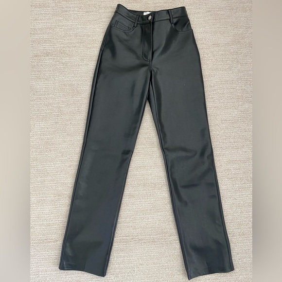 Aritzia Pants - Aritzia Wilfred Vegan Leather Pant